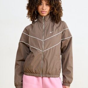 Nike Windrunner Women's Brown Jacket size 2X